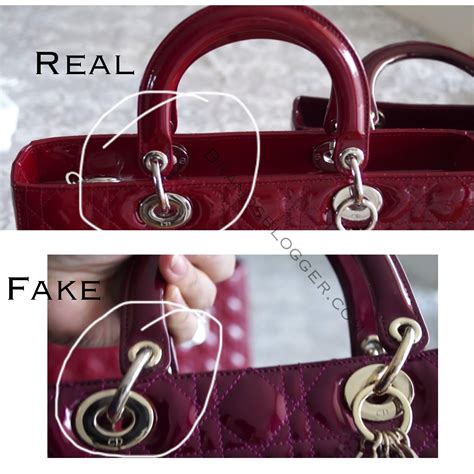 how to spot fake dior flat|How to spot af fake Lady Dior bag .